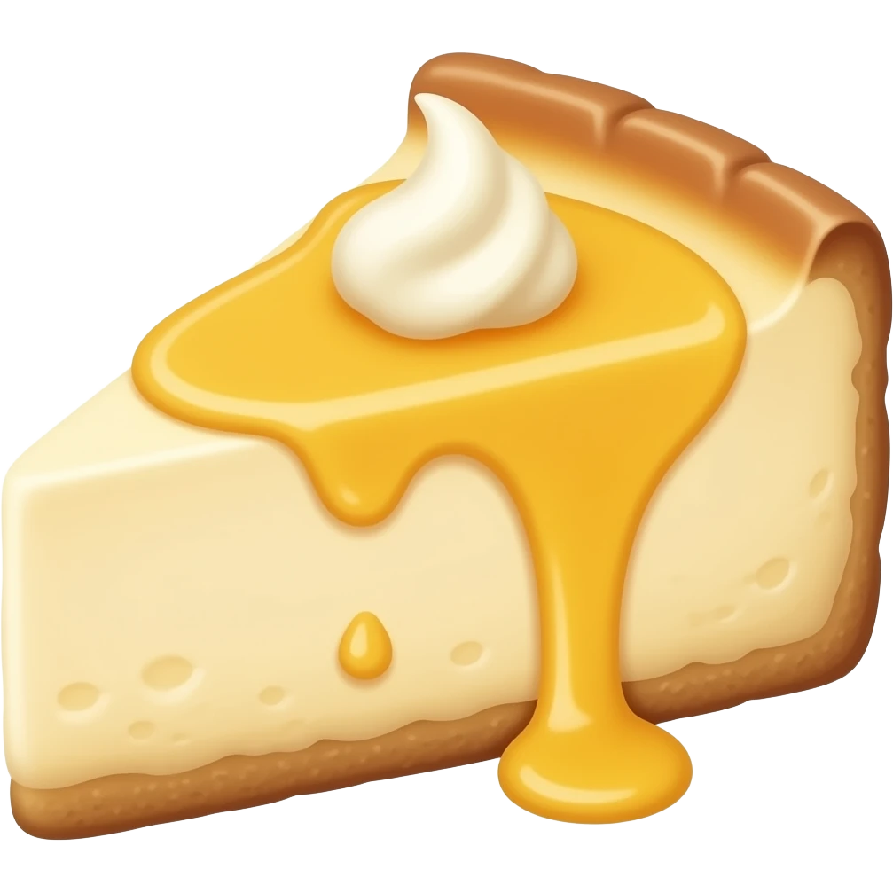 Custard Cheesecake emoji
