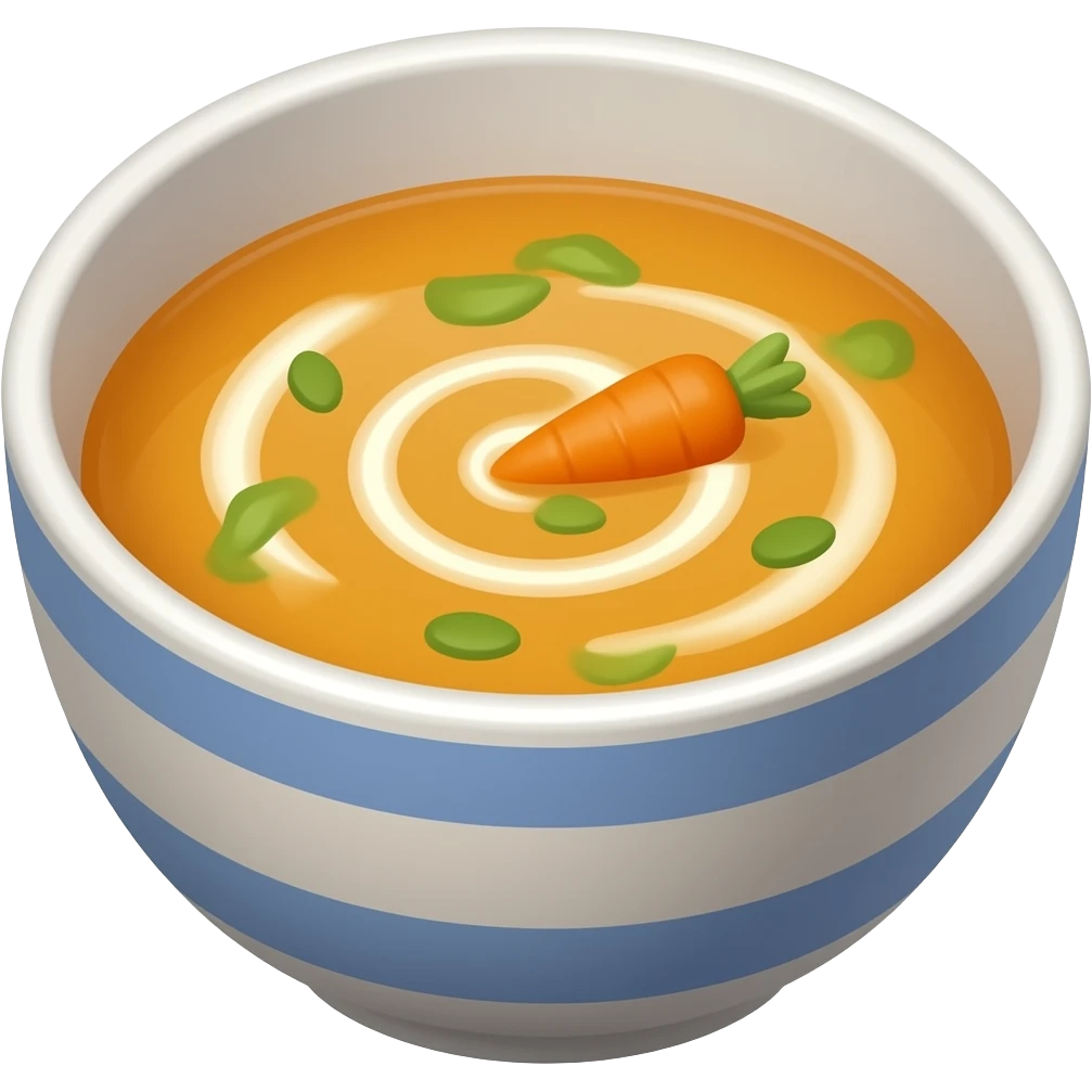 carrot soup emoji