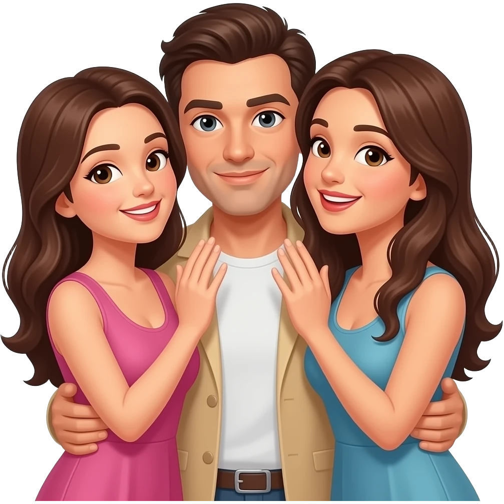 threesome sex emoji