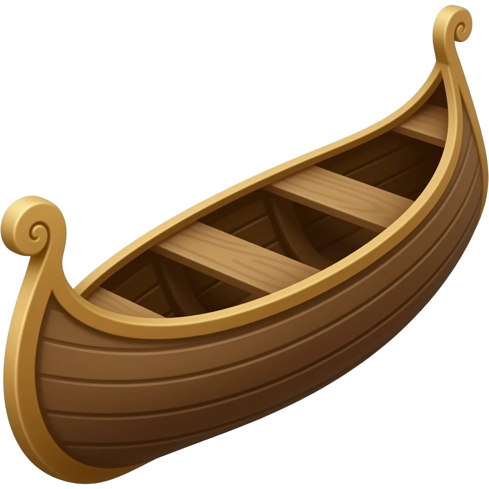 antient canoe emoji