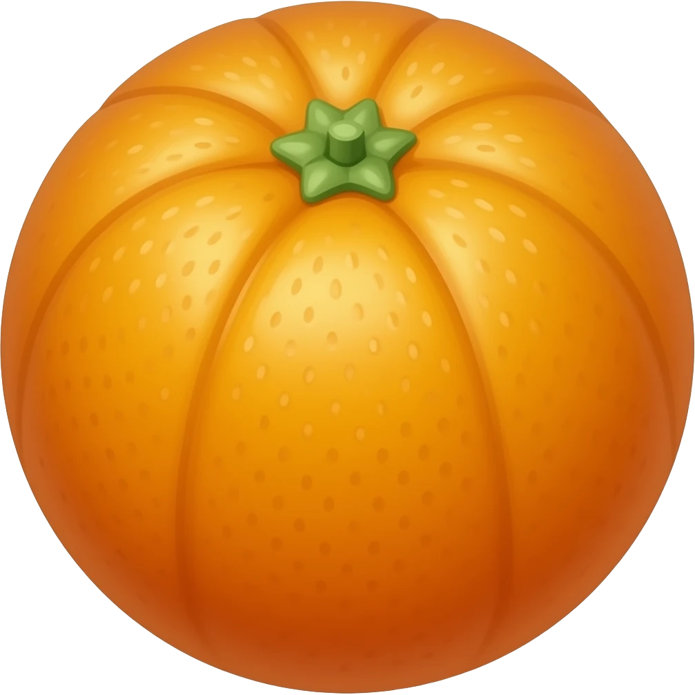 Orange emoji