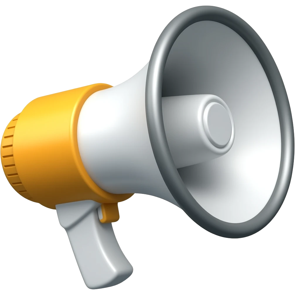 megafono emoji