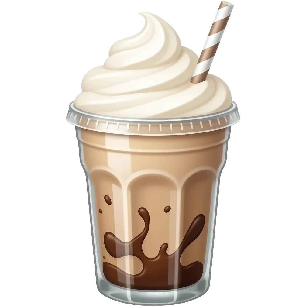 Milkshake emoji