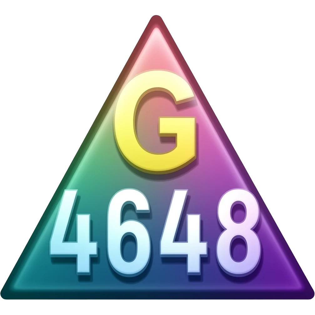 4648 gcode color triangle emoji