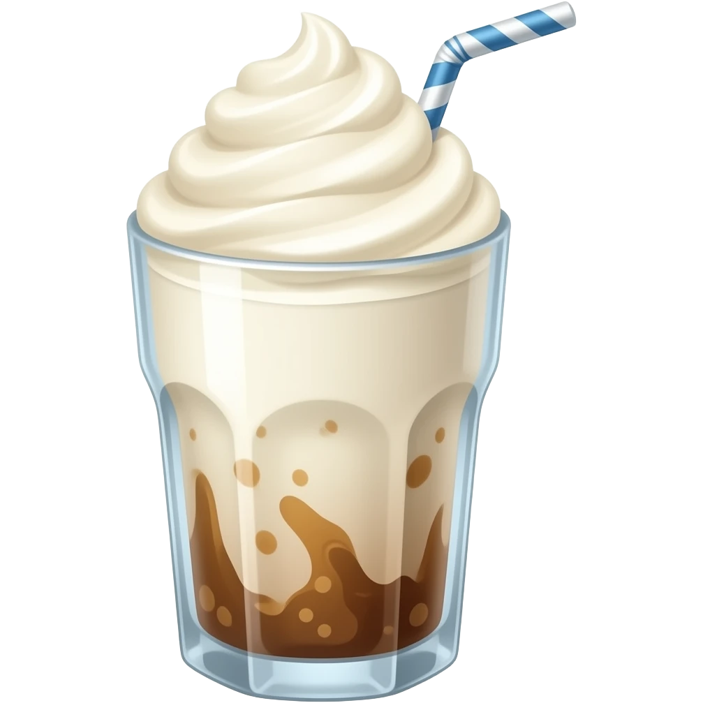 Milkshake emoji