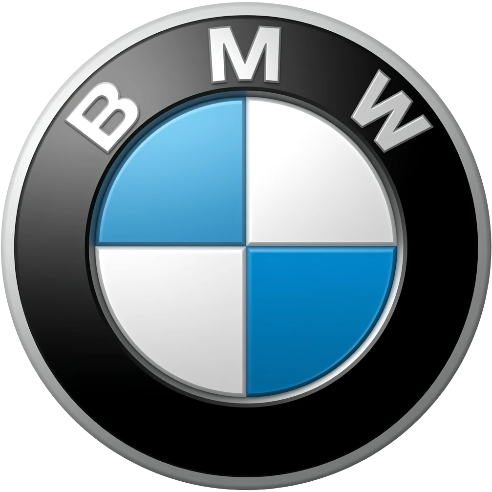 Bmw car logo in small size emoji