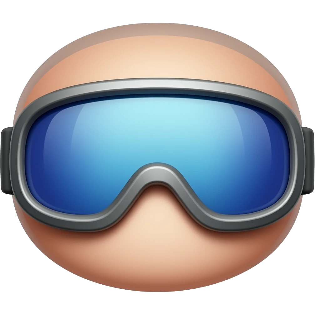 Stylish goggles emoji