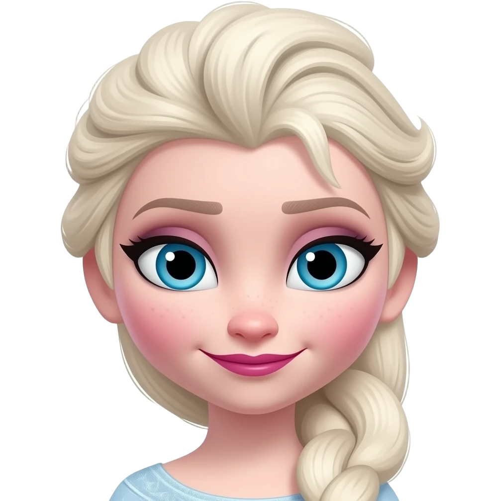 Elsa FACE emoji
