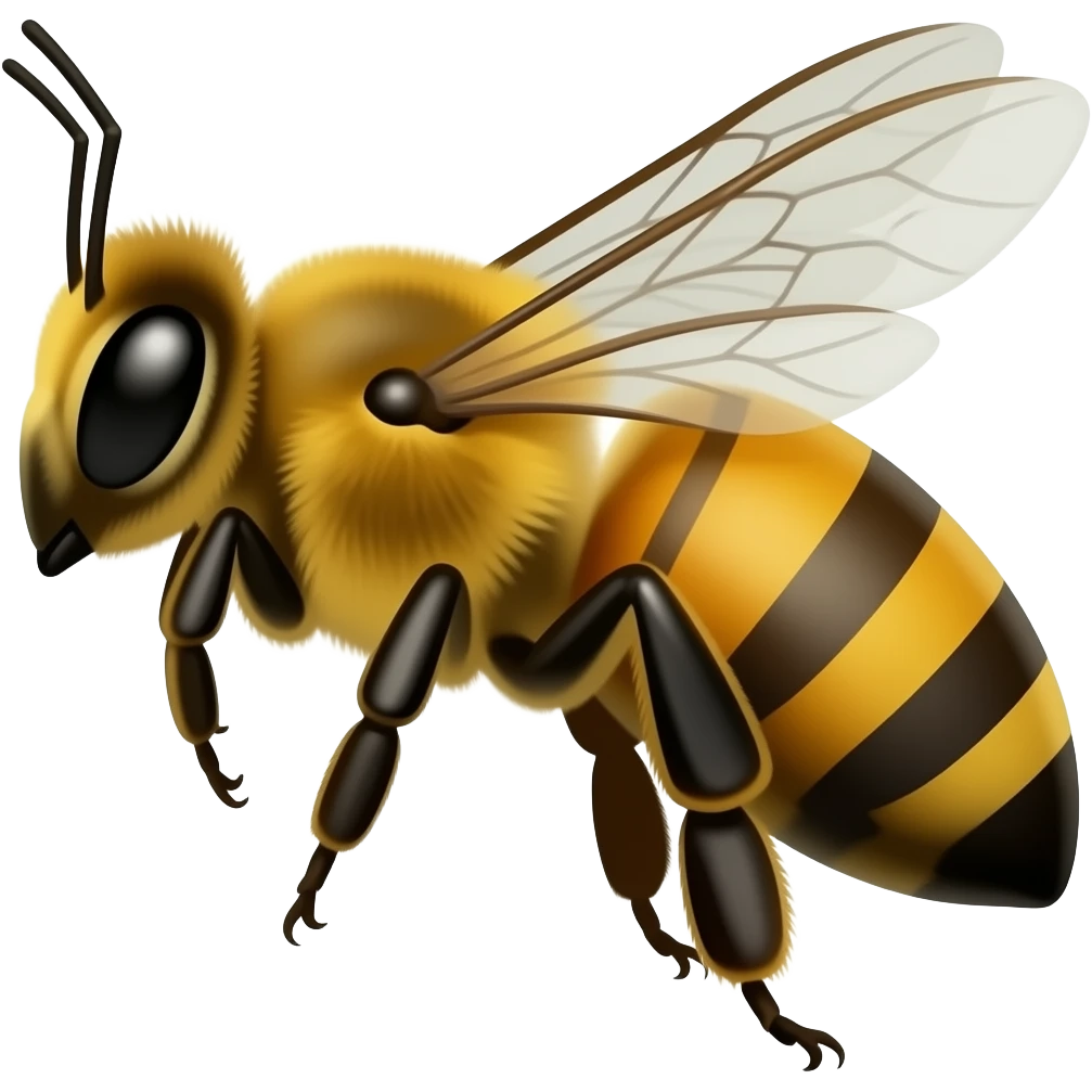 bee in profile emoji