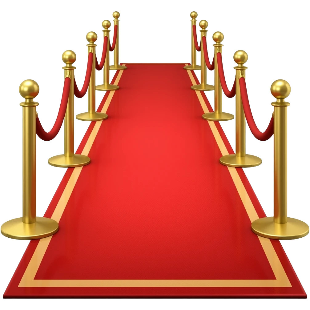 red carpet emoji