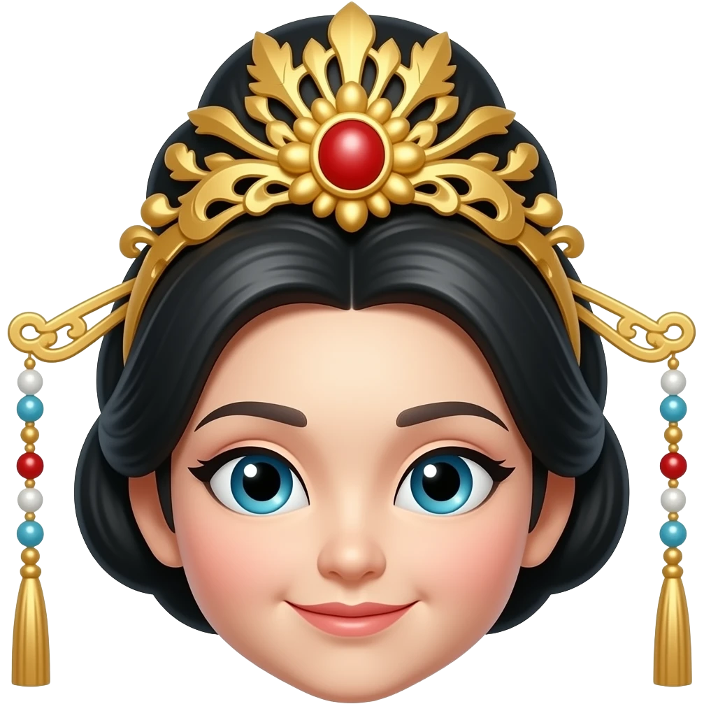 chineese headpiece emoji