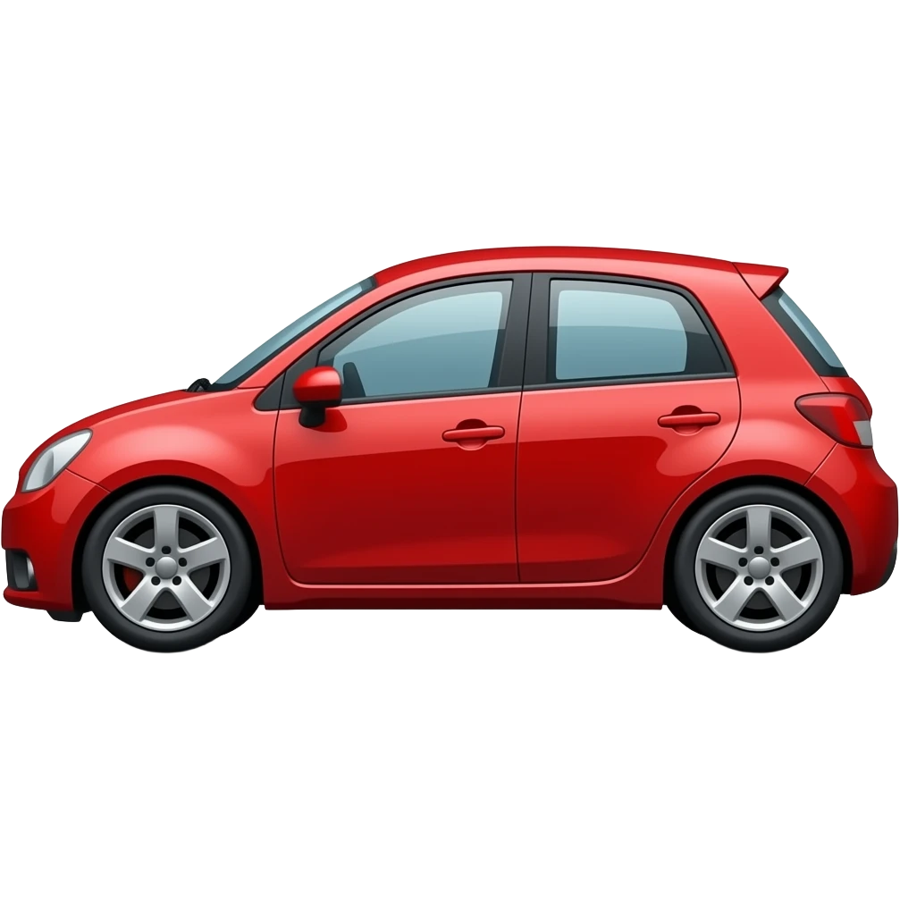 red car side emoji