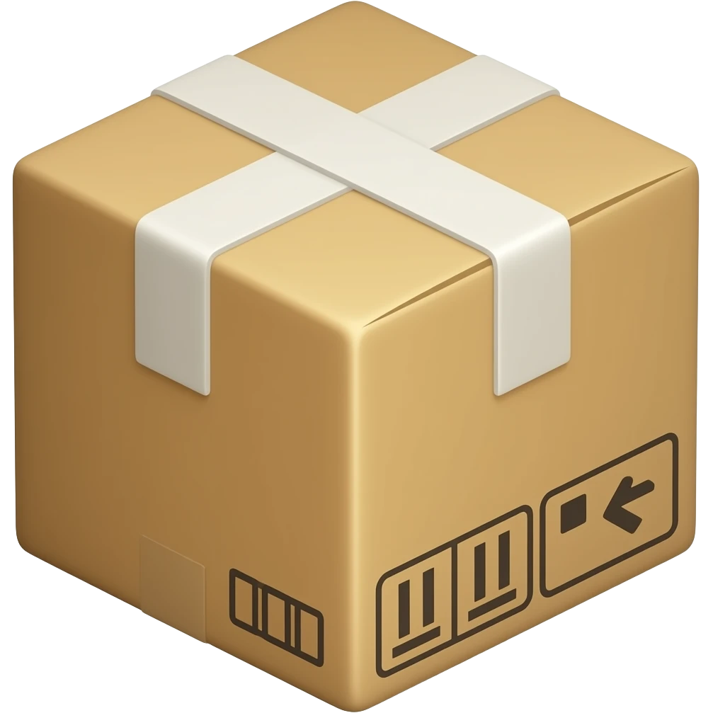 택배 블록 emoji