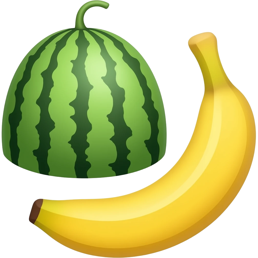 🍉🍌 emoji