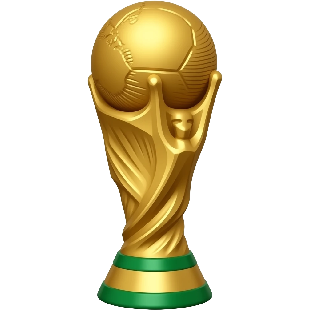 FIFA trophy emoji