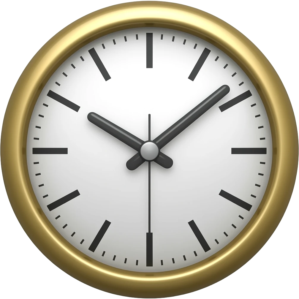 time emoji