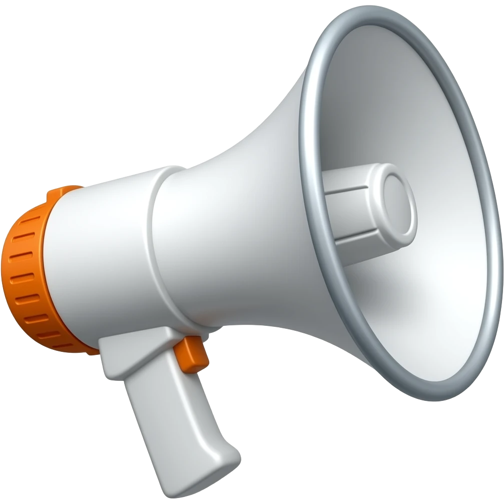 megaphone emoji
