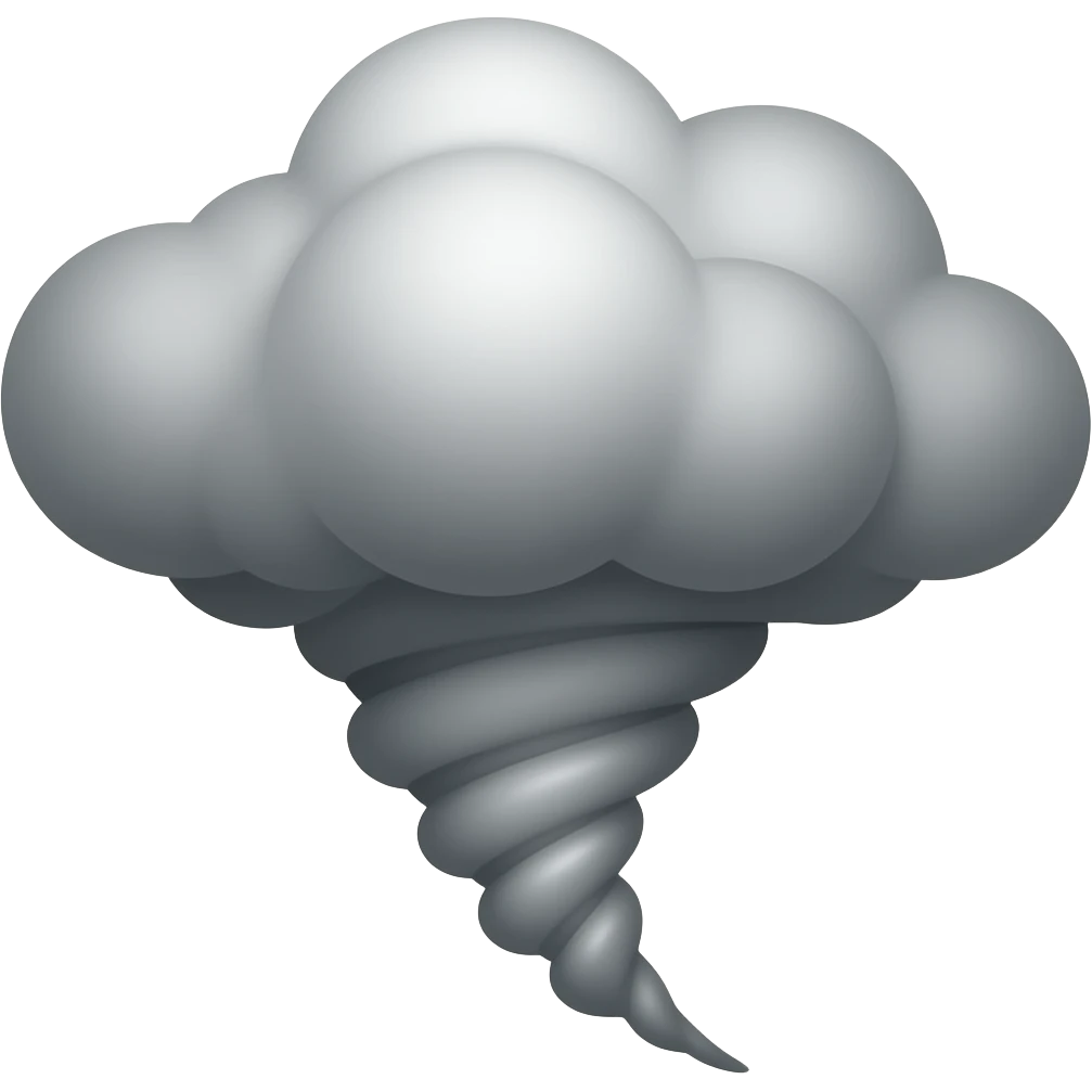Tornado emoji