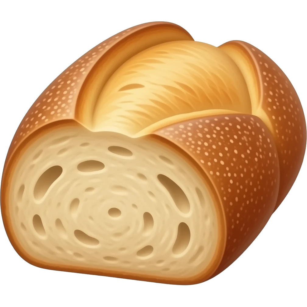 Sourdough bread emoji