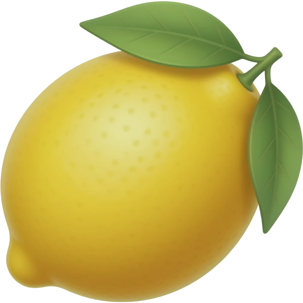 lemon emoji
