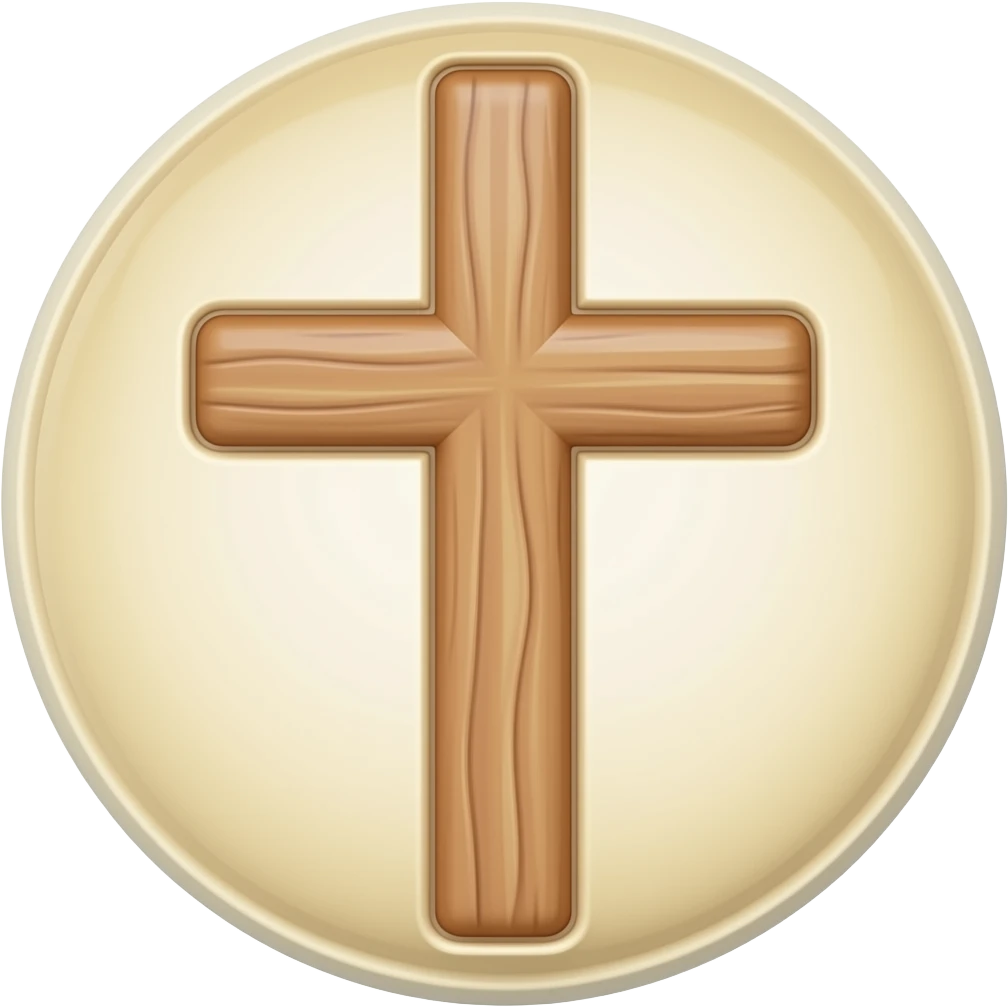christian cross 3D emoji