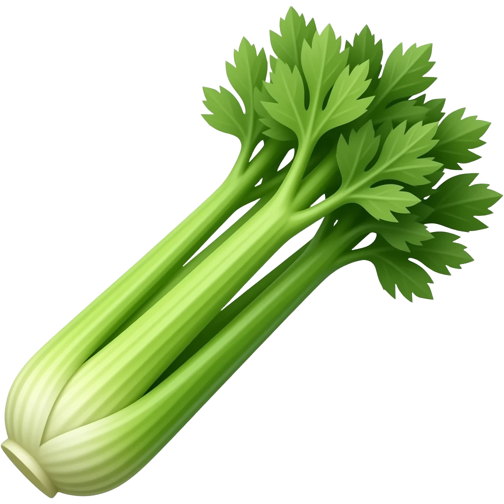 realistic celery emoji
