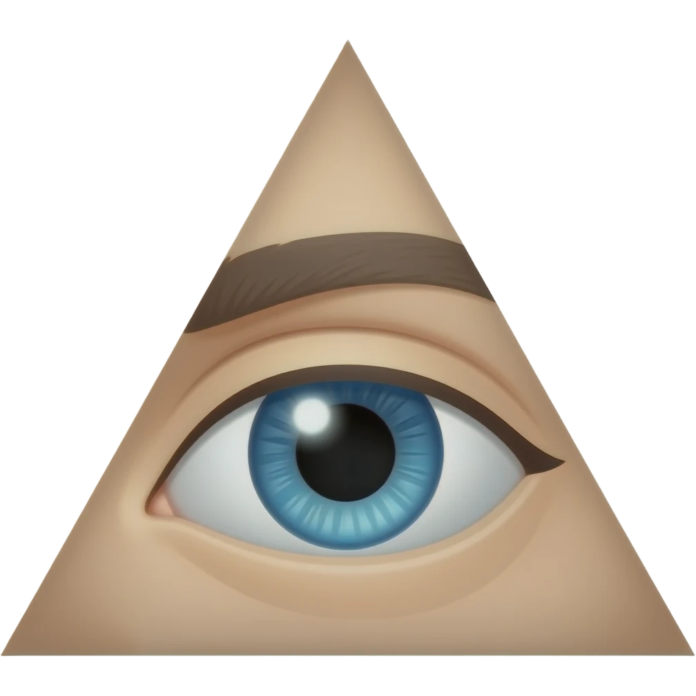 👁️ + ∆ emoji