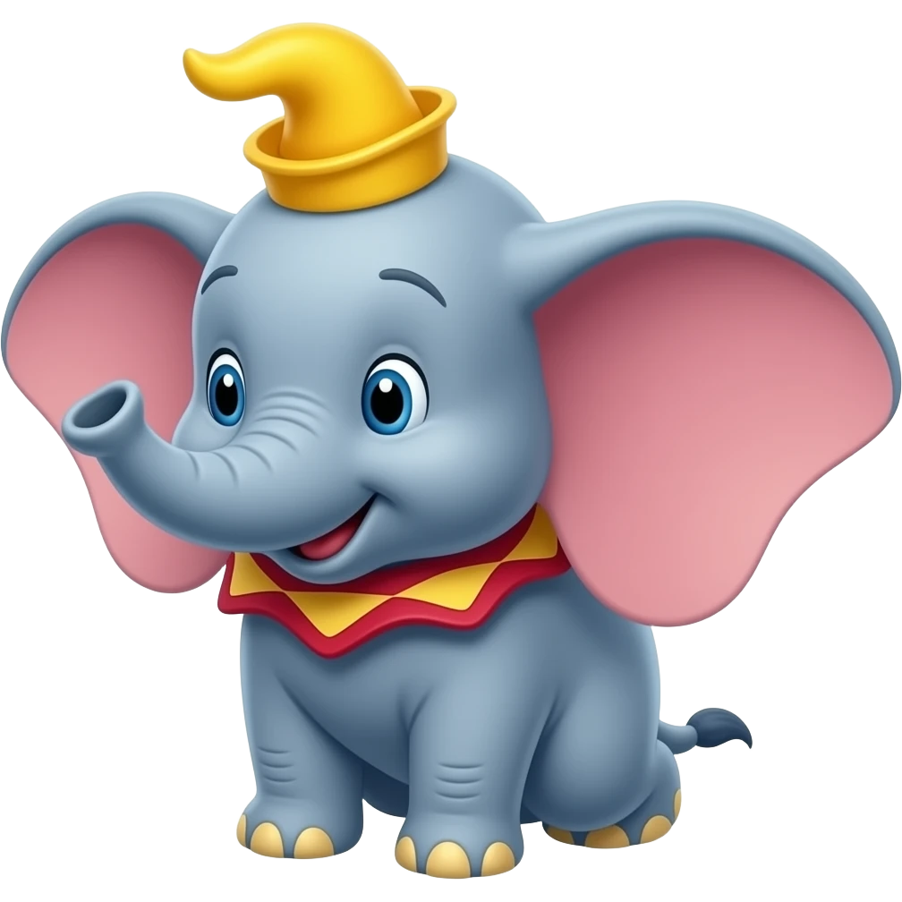 dumbo as a math teacher emoji