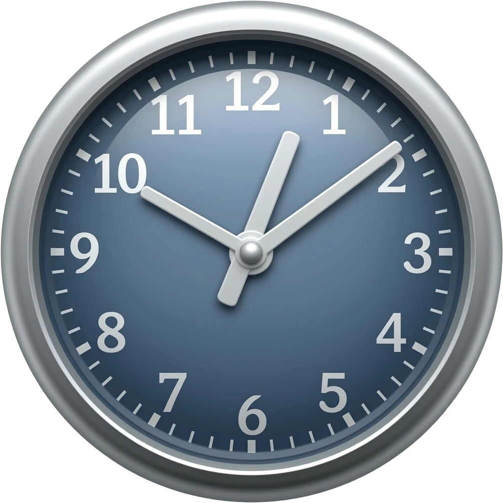 Clock emoji