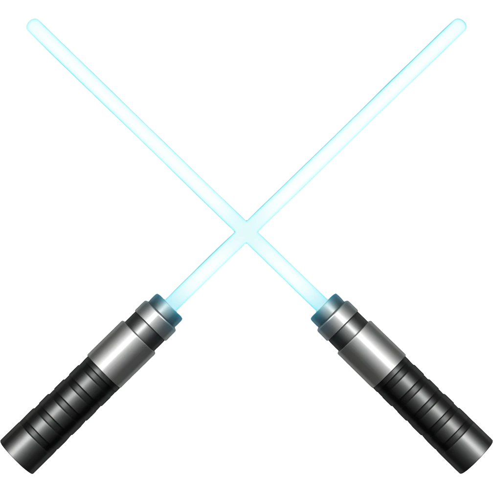Lightsaber emoji