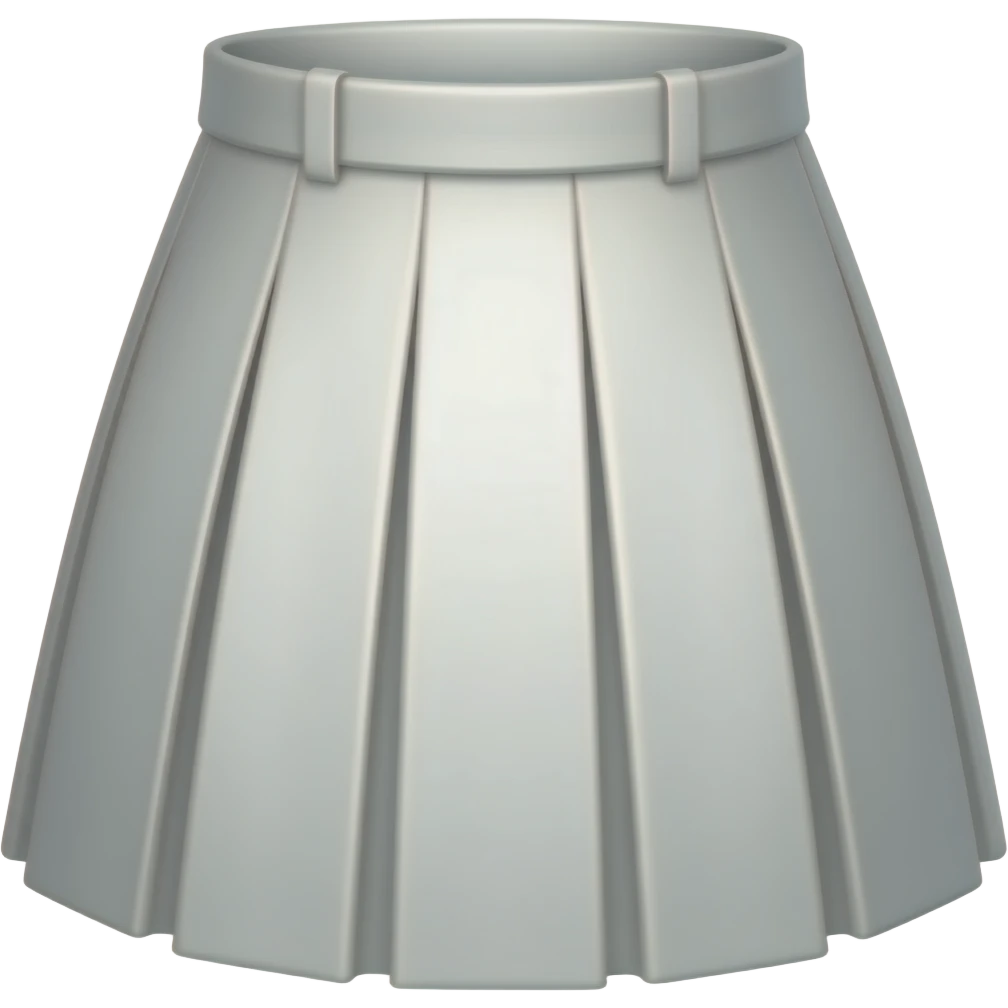 Skirt emoji