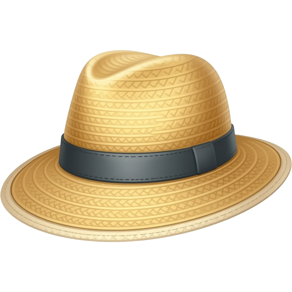 sun hat emoji