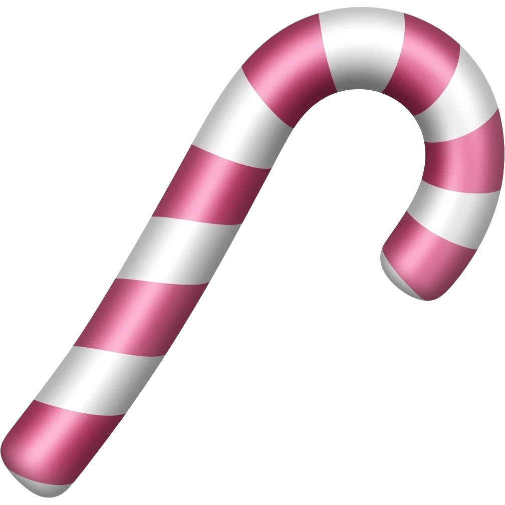 candy cane emoji