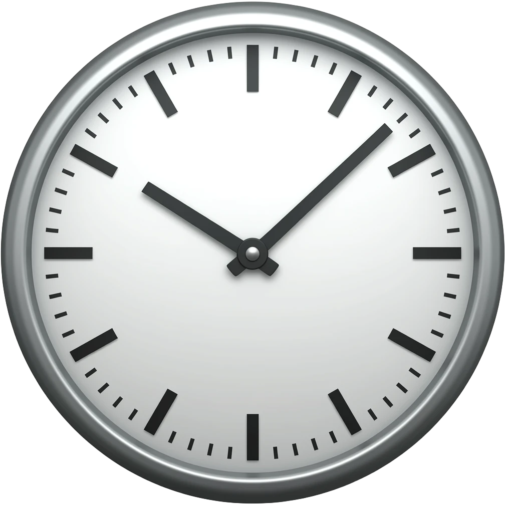 clock emoji
