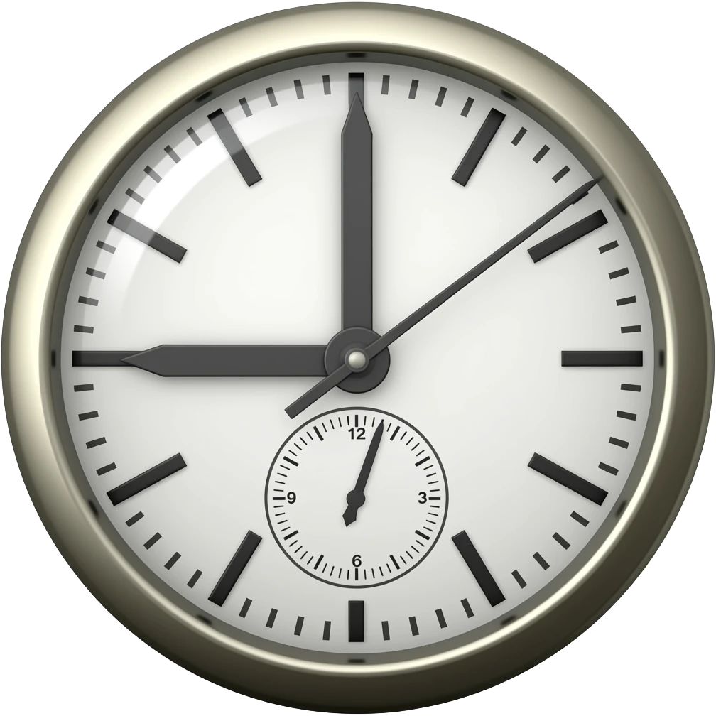 reloj emoji