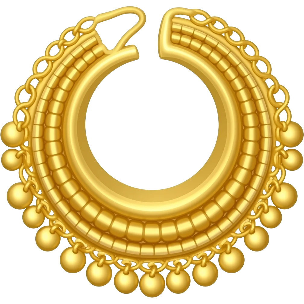 Big jhumka emoji
