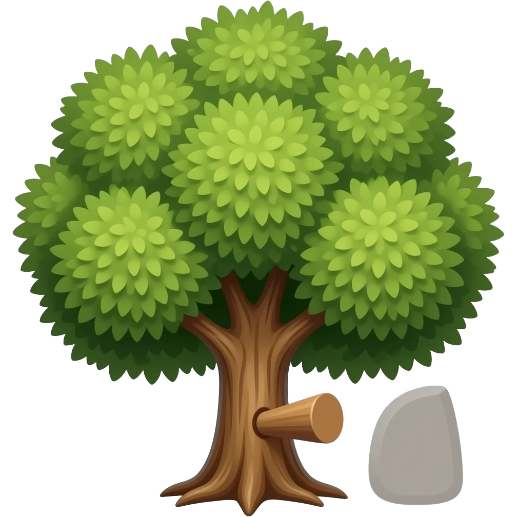 peg tree emoji