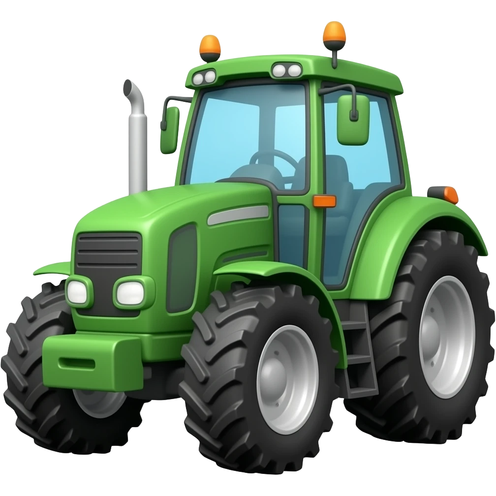 green tractor emoji