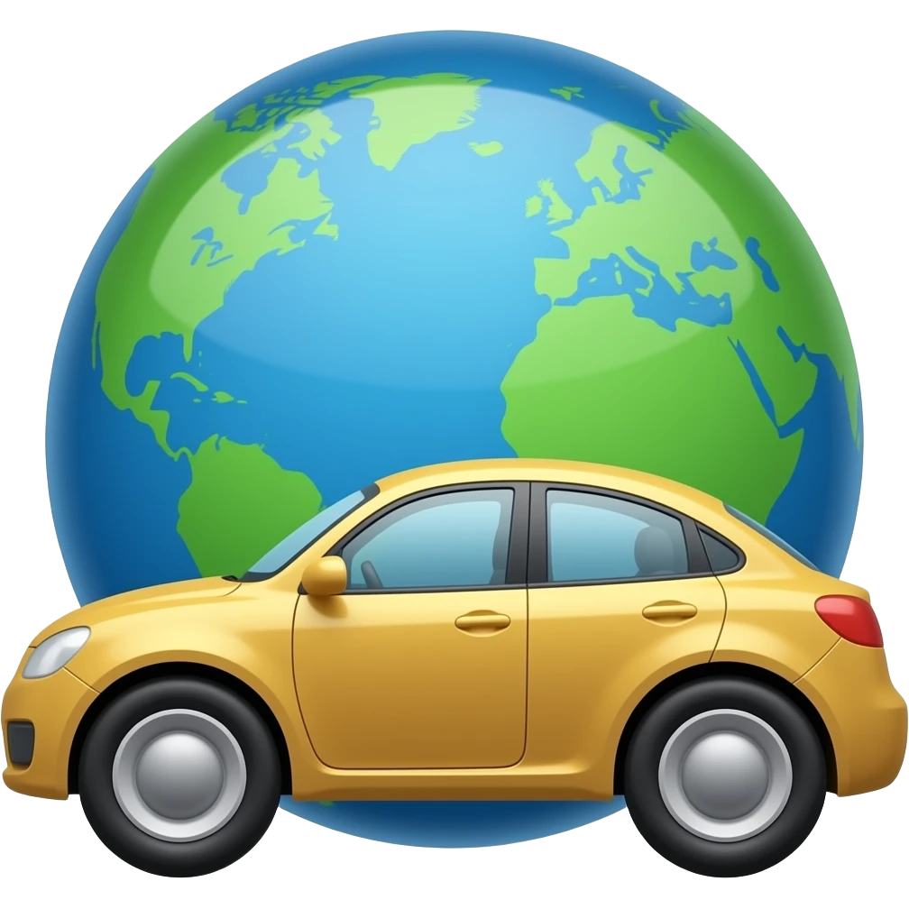 🚗🌍 emoji