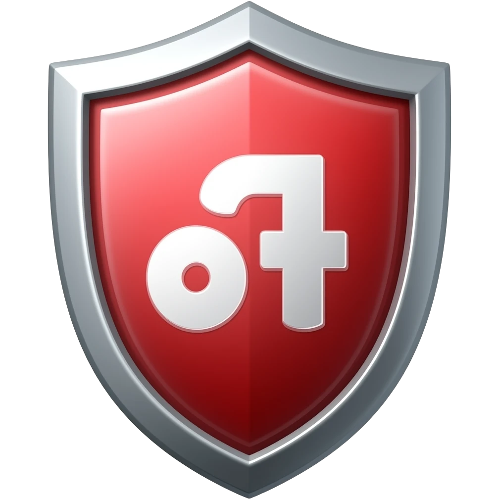 Red Ice Shield emoji