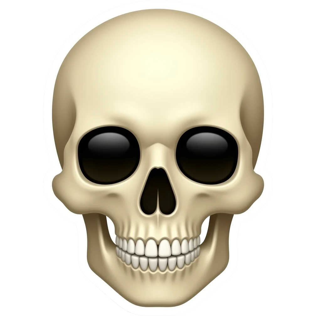 skull sticker emoji