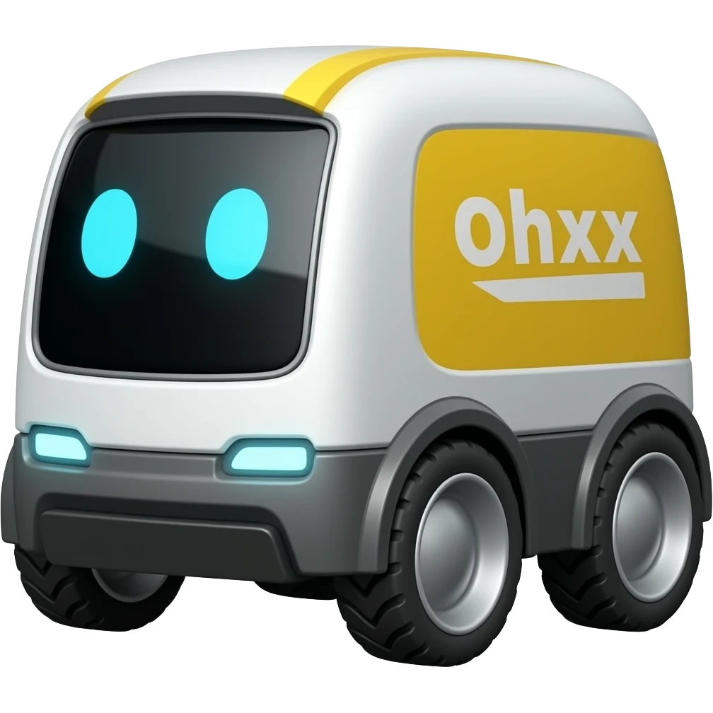 delivery robot emoji