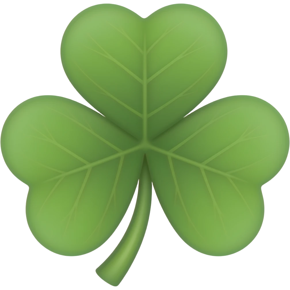 5 leafe clover emoji