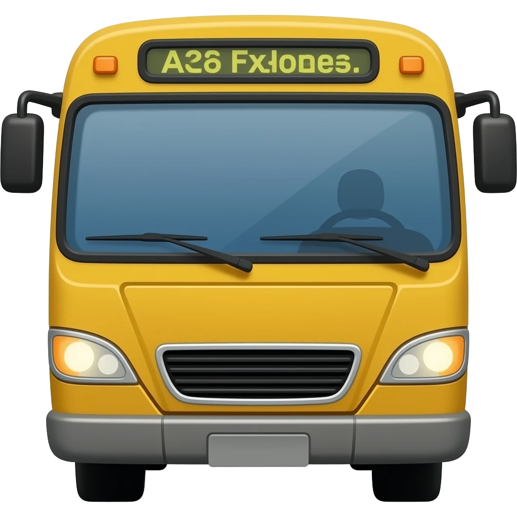 Bus emoji