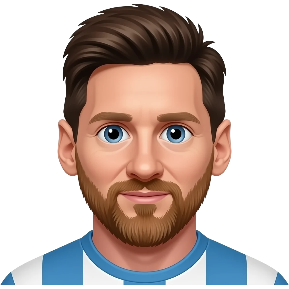 MESSI FACE emoji