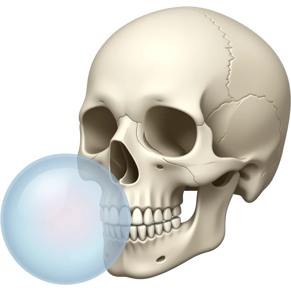 blowing skull emoji