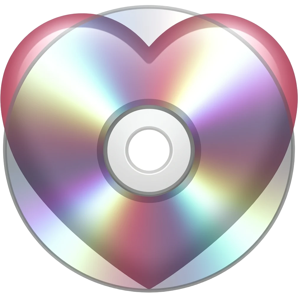 💿+❤️ emoji