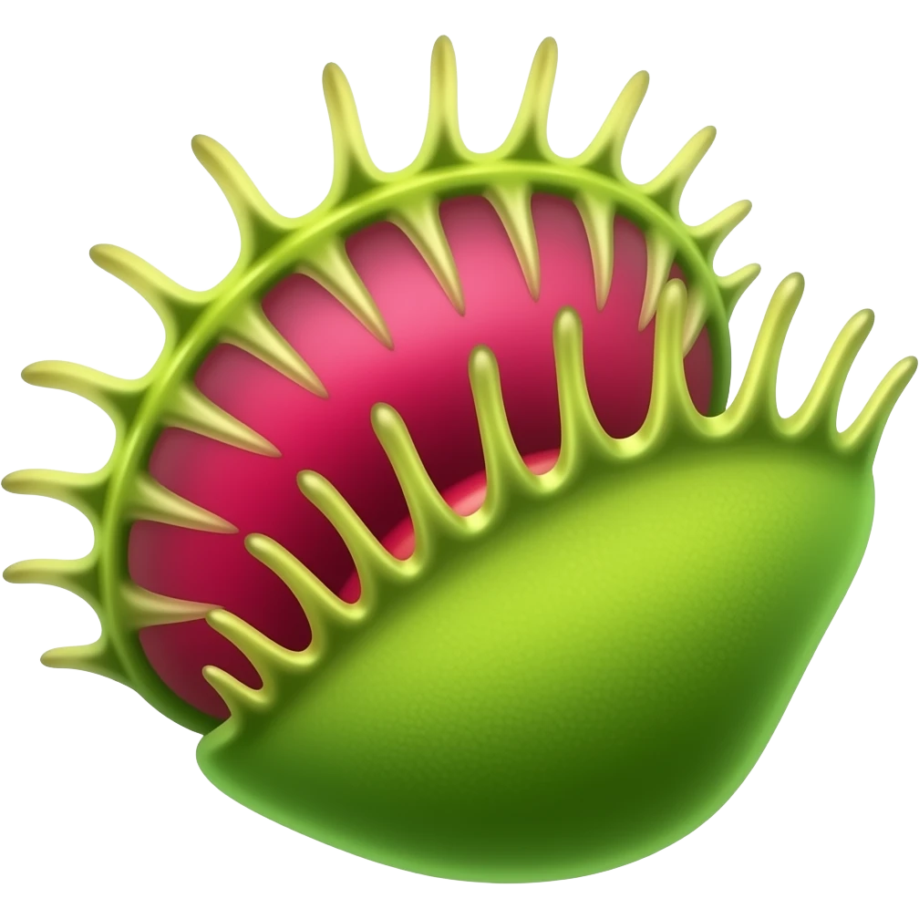 venus fly trap emoji