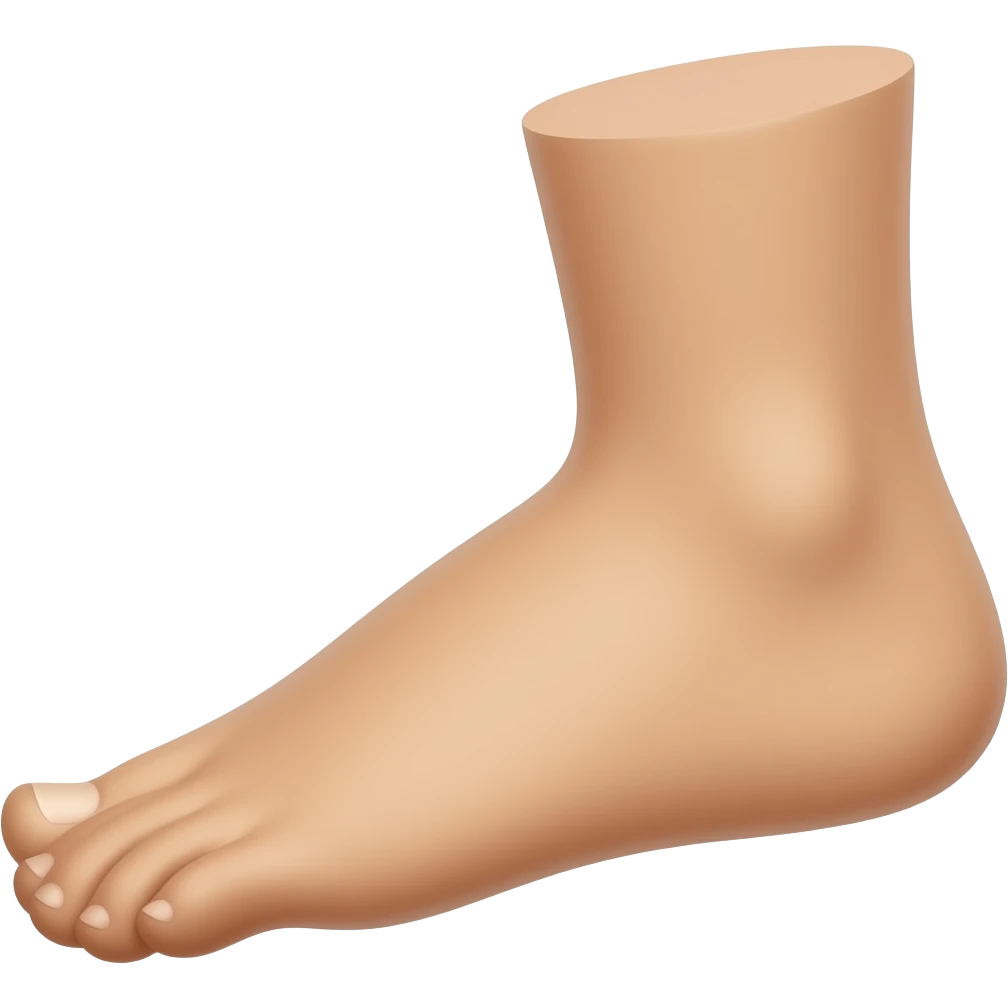 foot emoji