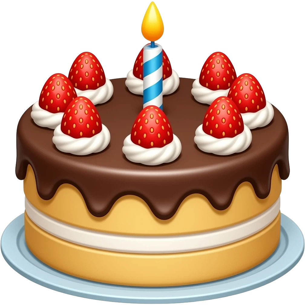 🎂🍫🍓 emoji